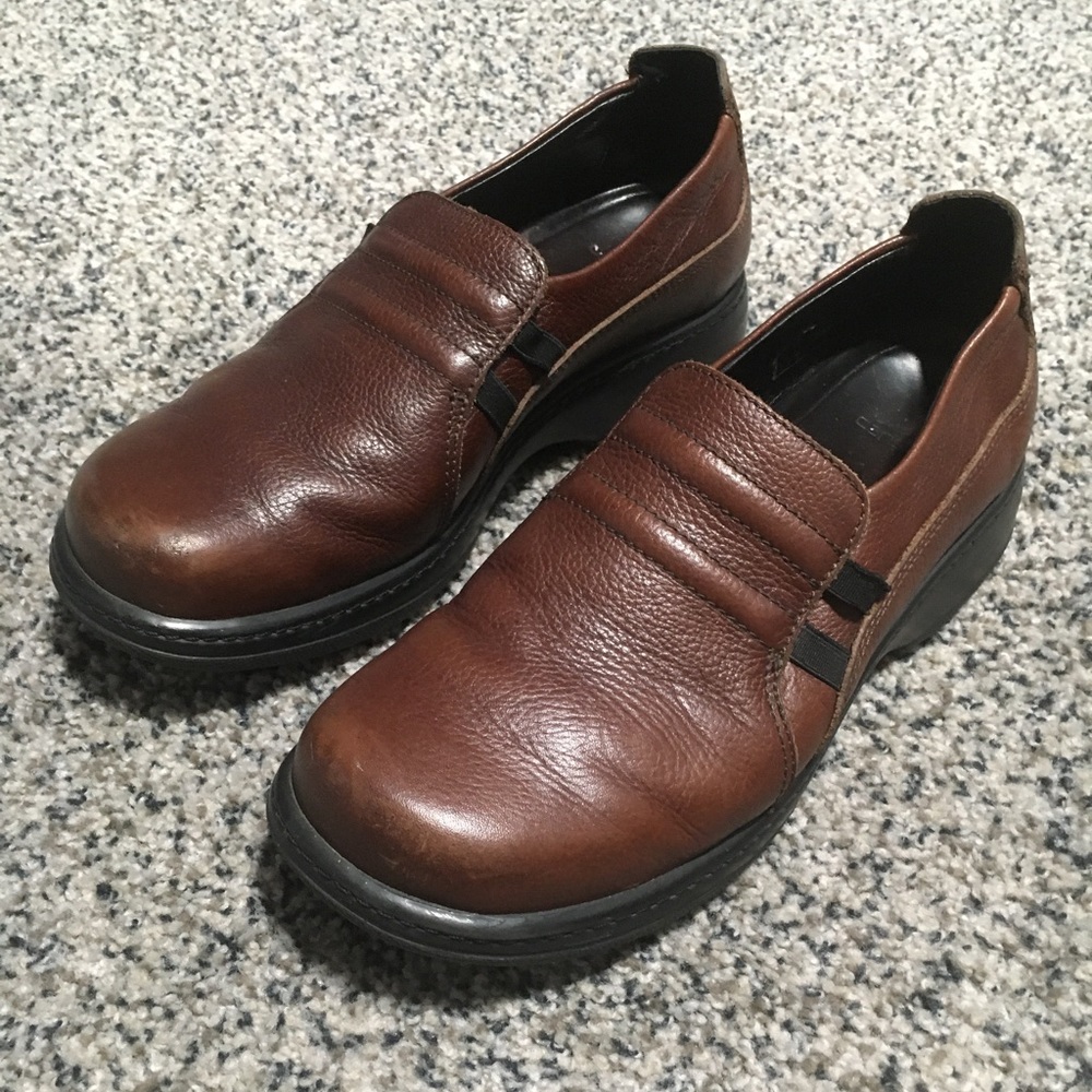 EUC Dansko Brown Leather womens US 9.5-10 EU 40